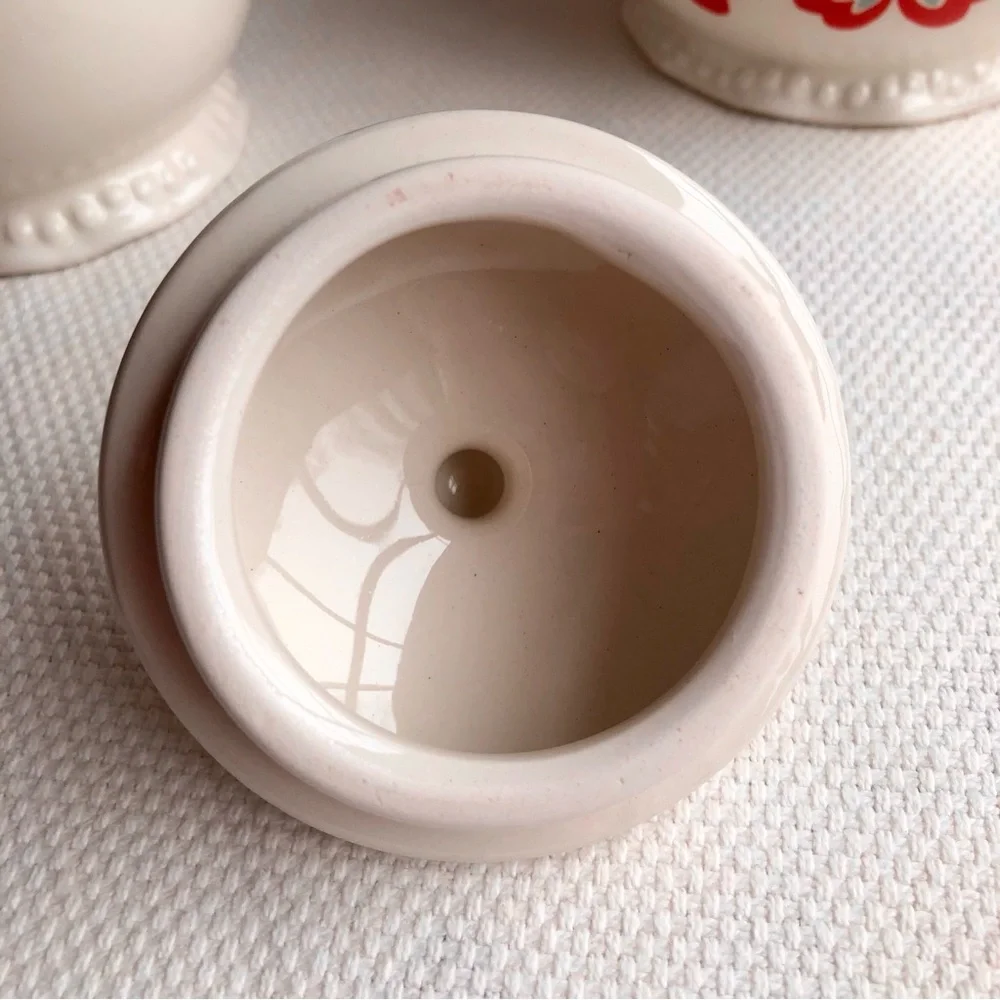 Pioneer Woman Flea Market Creamer and Sugar Bowl Set Ceramic